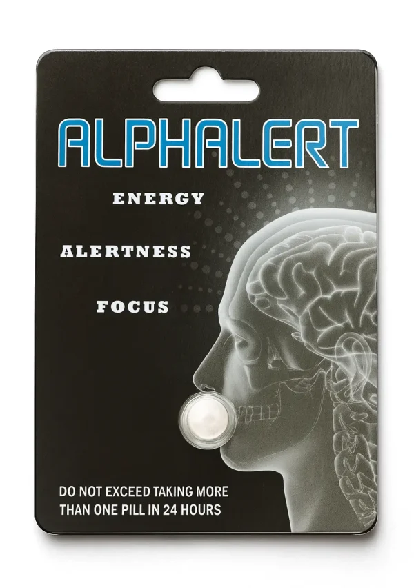 ALPHALERT - Energy, Alertness, Focus Cognitive Enhancer Pill