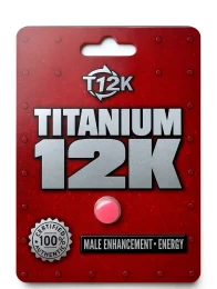 T12K Titanium 12K Male Enhancement + Energy Capsule