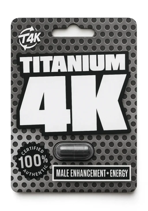 Titanium 4K - Male Enhancement + Energy