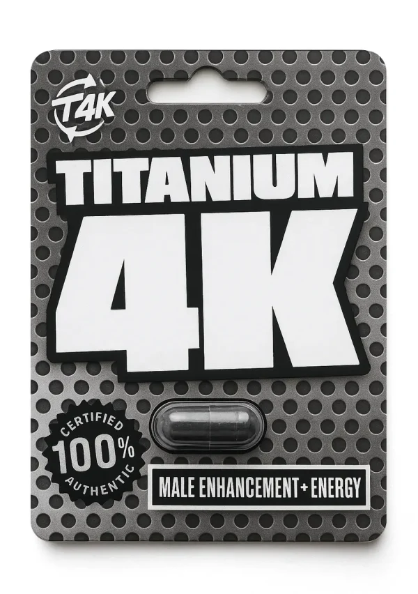 Titanium 4K - Male Enhancement + Energy