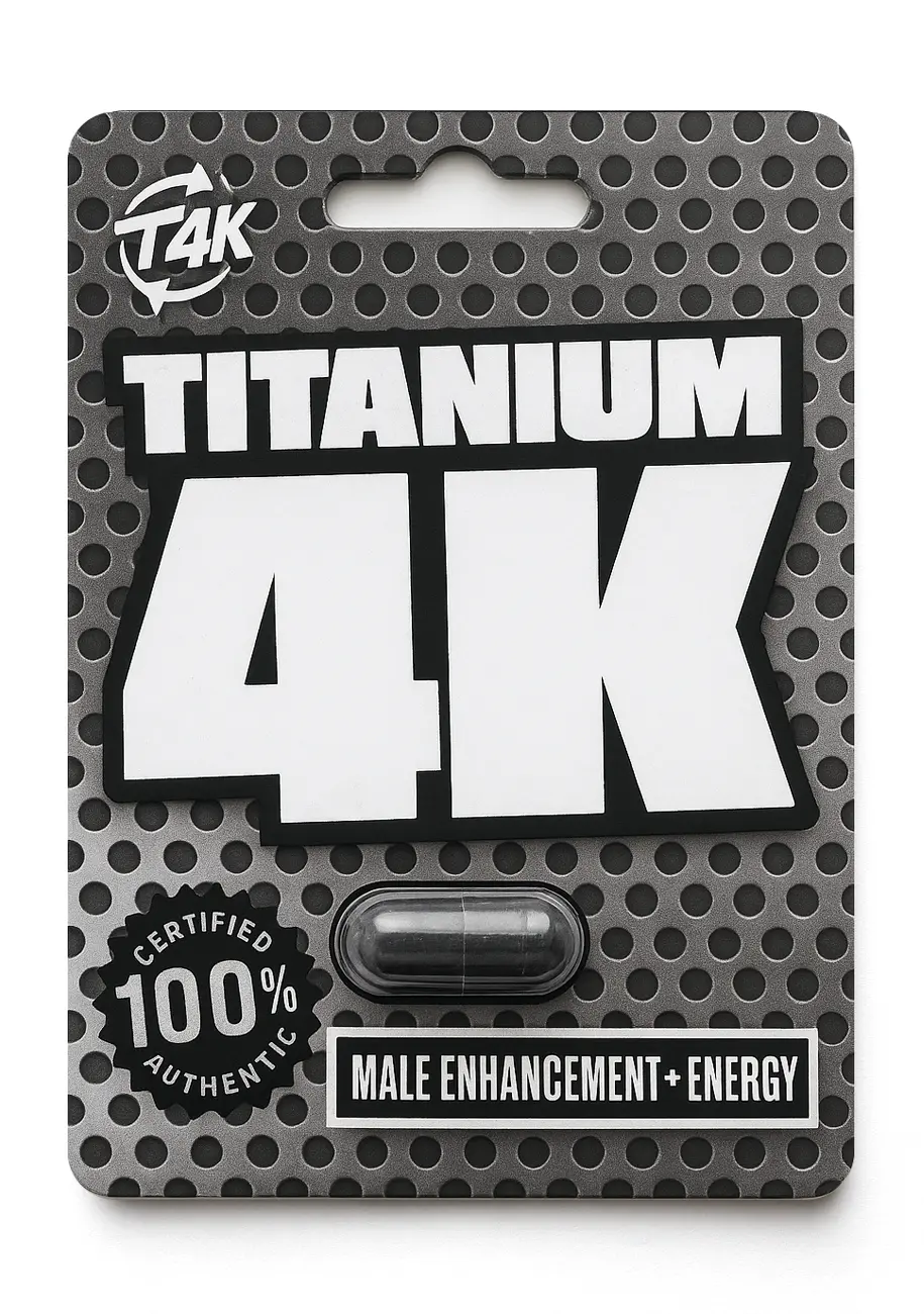 Titanium 4K - Male Enhancement + Energy