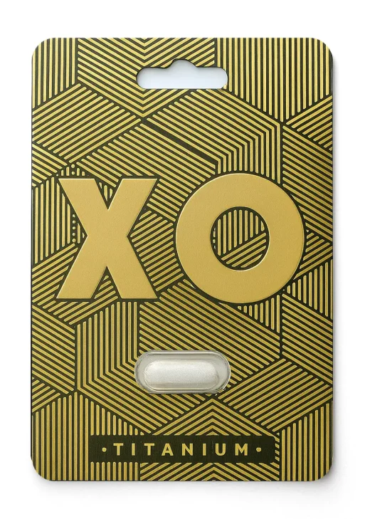 XO Titanium Male Enhancement Pill - Ultra Energy, Performance & Stamina - 1 Capsule Blister Pack