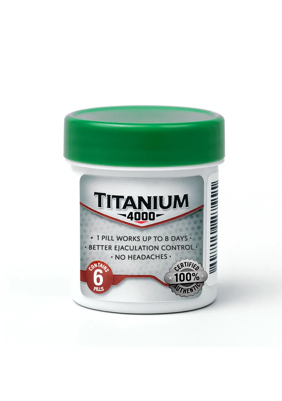 Titanium 4000 - Male Enhancement + Energy 6-pack